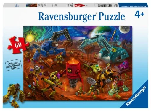 Ravensburger Space Construction 60pc Puzzle -Children Toys Store space construction