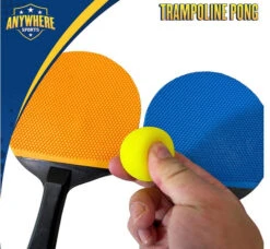 Trampoline Pong/Table Tennis Set -Children Toys Store thin air brands trampoline pong 03busybeetoys.net