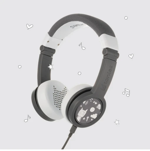 Tonies Headphones Grey -Children Toys Store tonies grey headphones busybeetoys doylestown pa