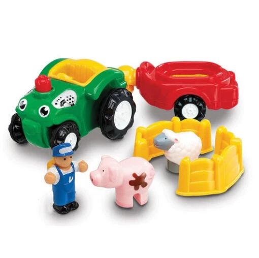 Taylor's Tractor Ride -Children Toys Store wow toys taylors tractor ride 10395 busybeetoys